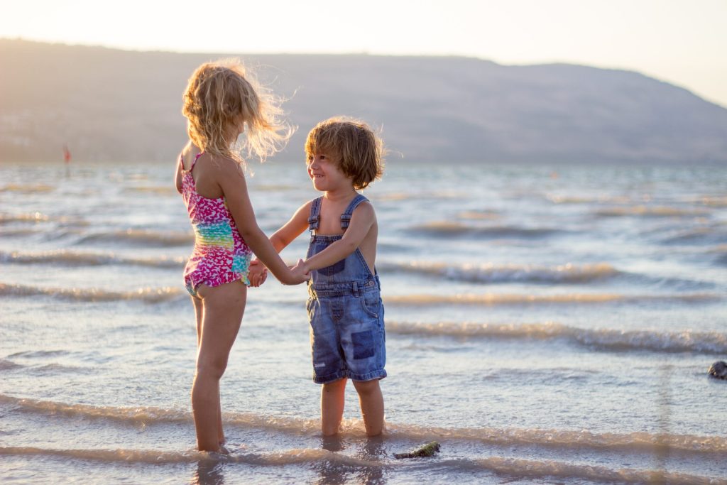 Niños en Acapulco