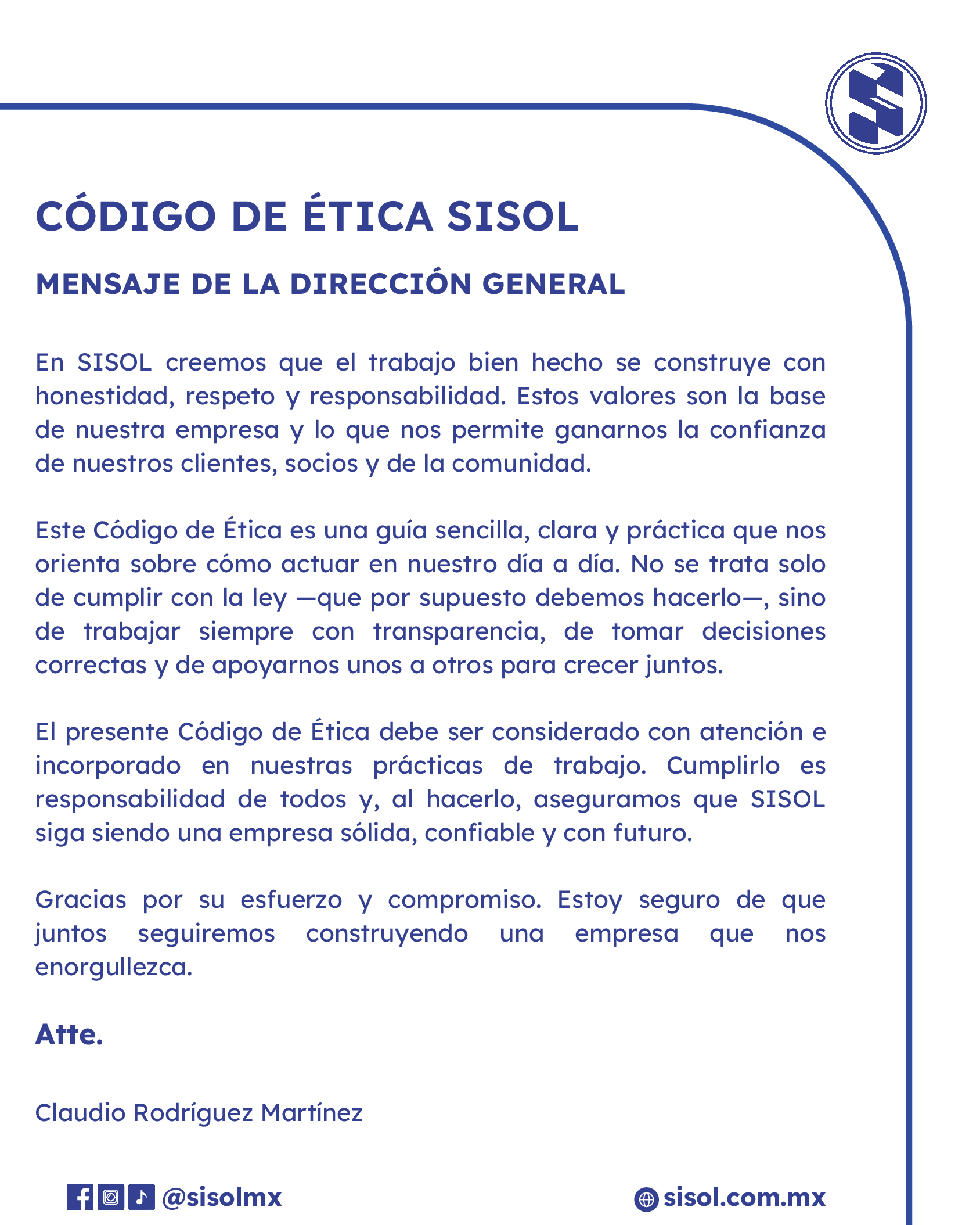 Codigo etica esp-0001